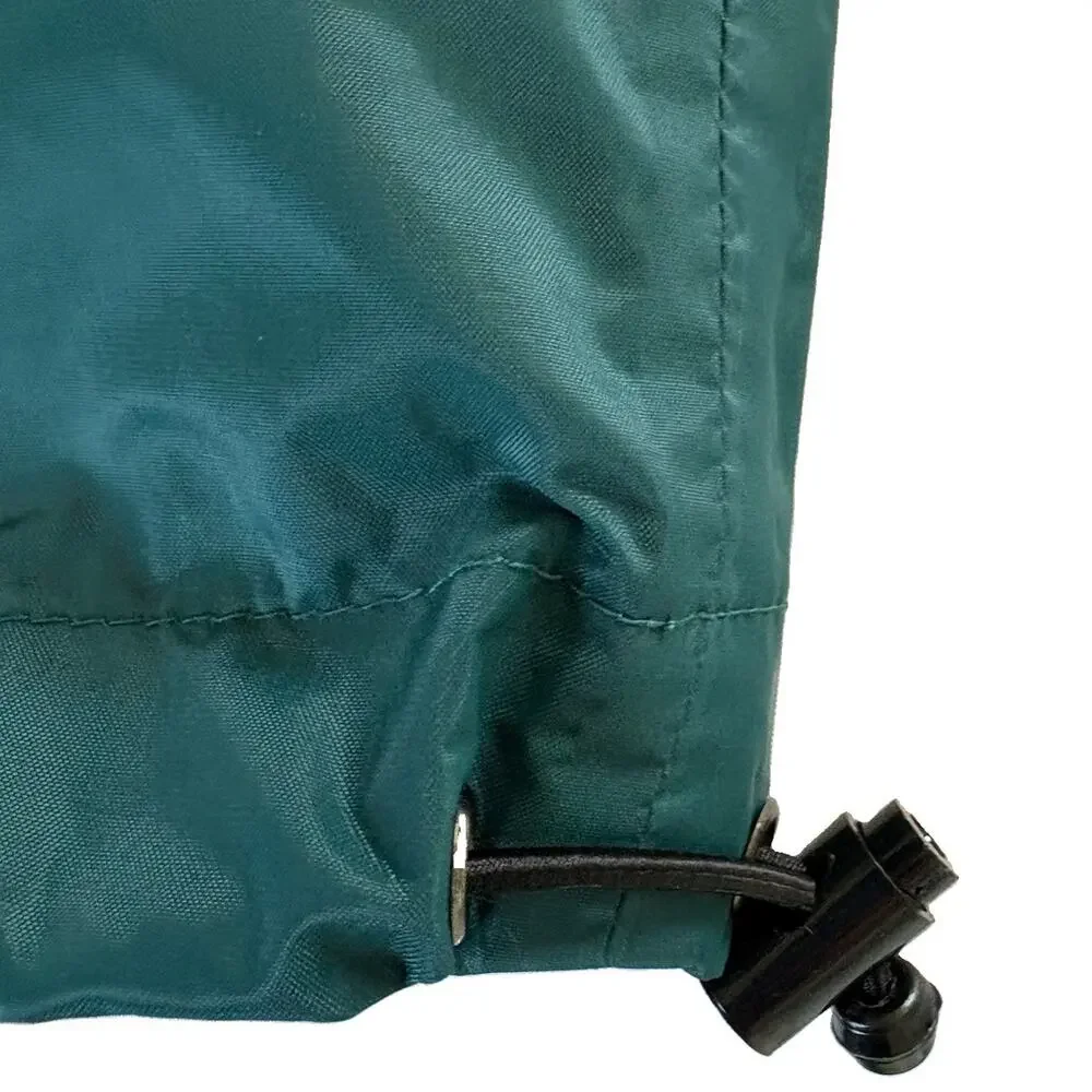 Vintage 90s Helly Hansen Helly-Tech Packable Rain Jacket Size XL Blue Colorblock